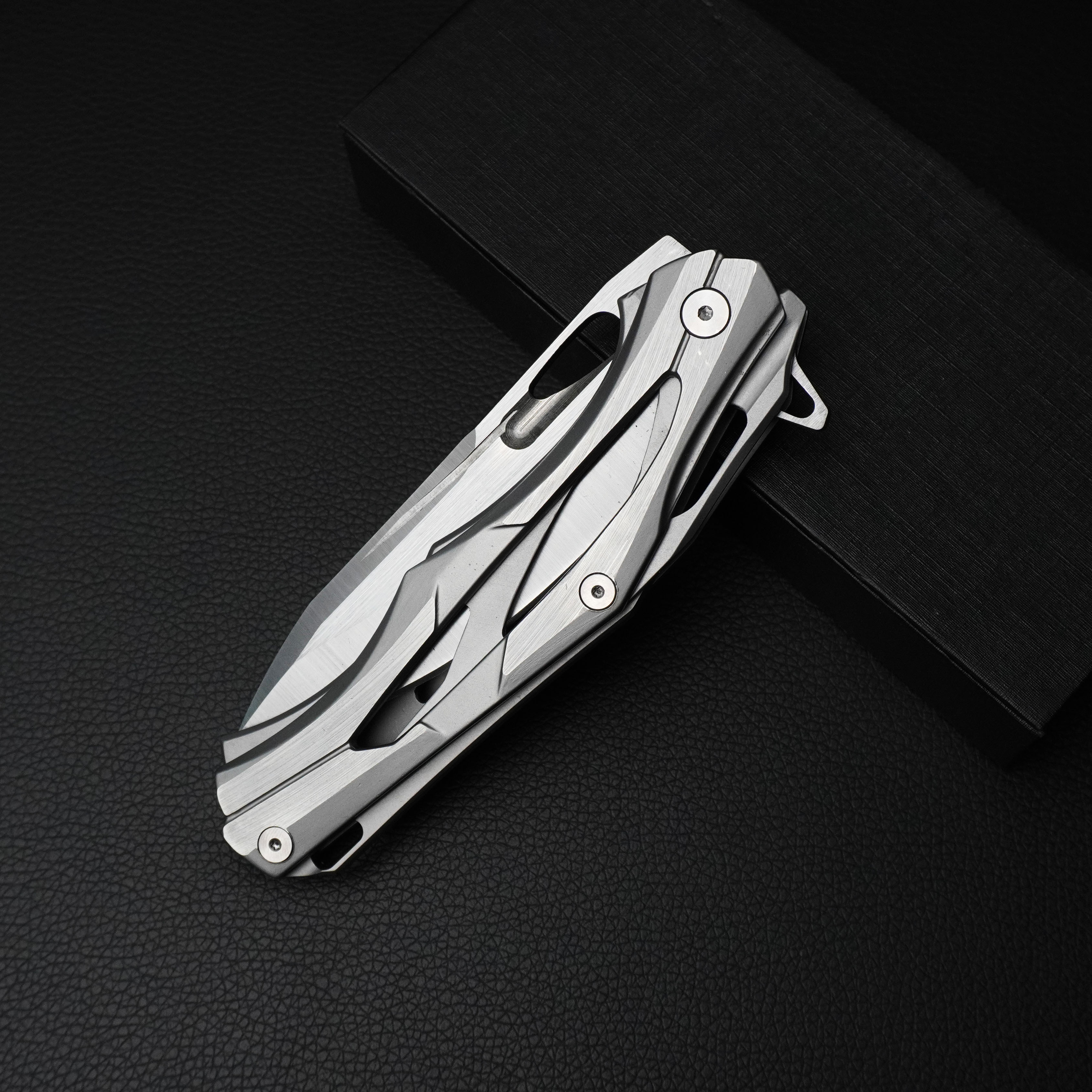 留金艺术全钢系列户外多功能水果刀