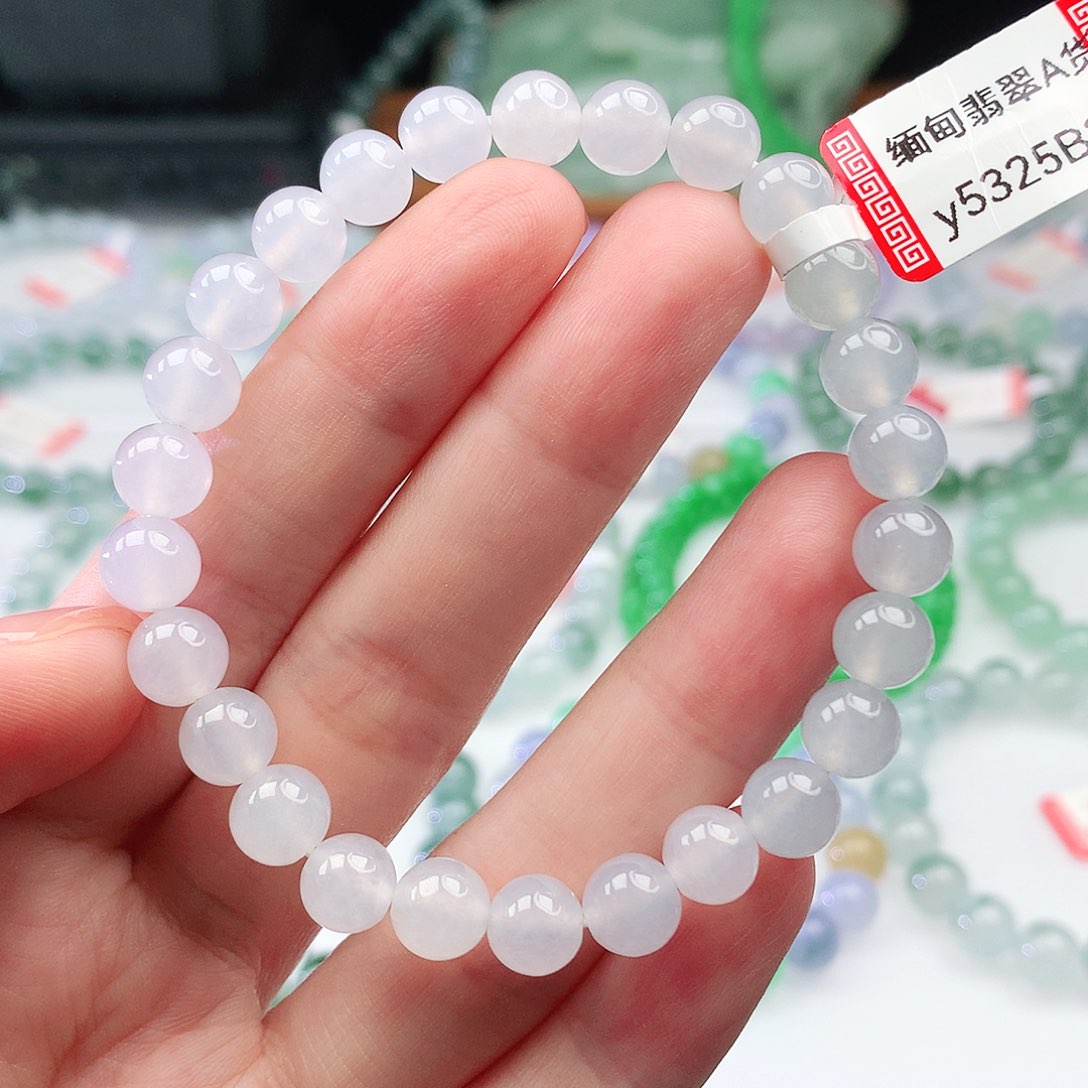 未镶嵌手链翡翠翡翠7mm