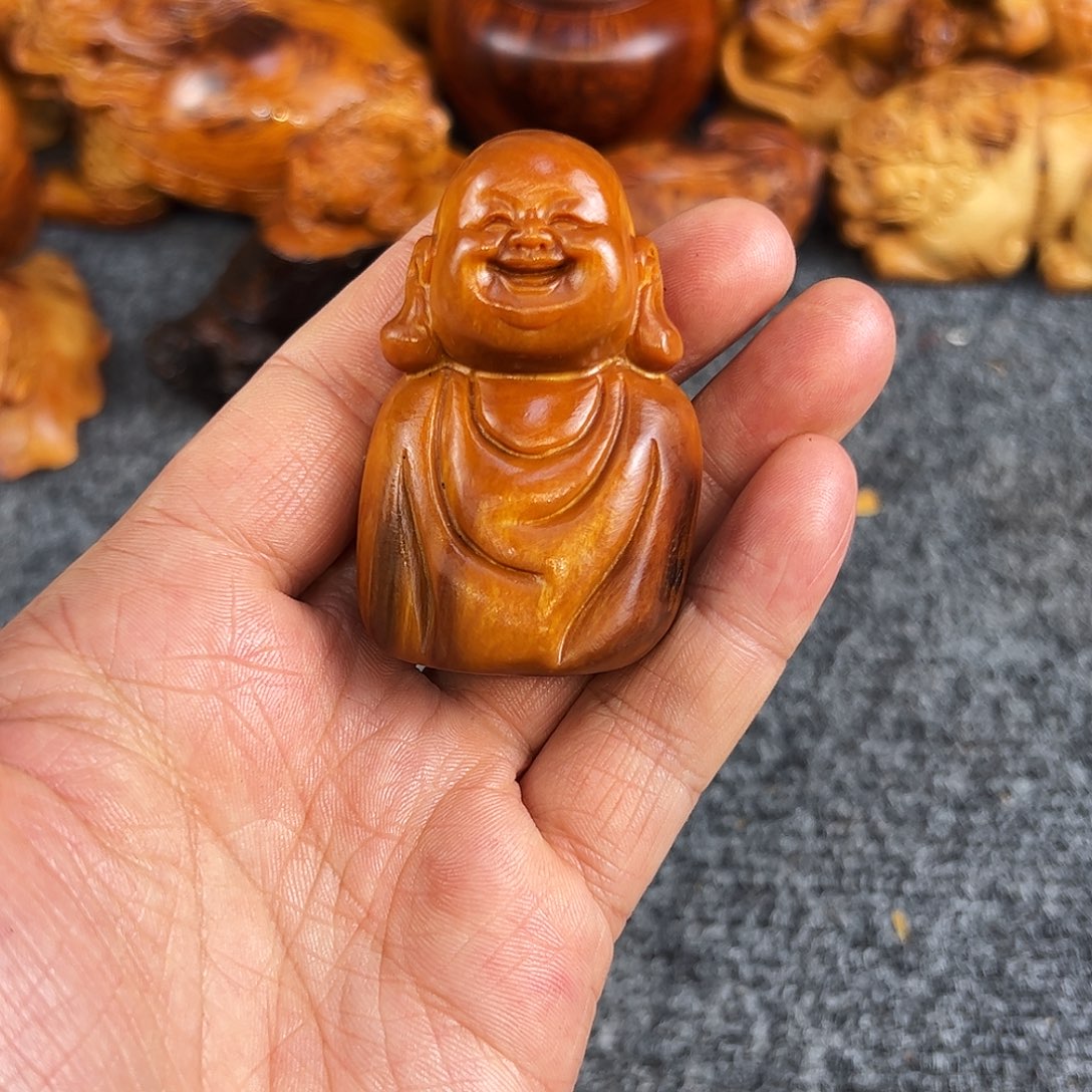 柏木馒*熊太行崖柏塘心弥勒