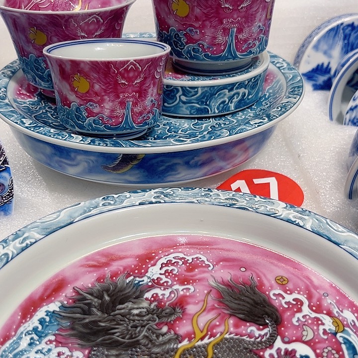 春***帆胭脂红龙5件套特价包邮