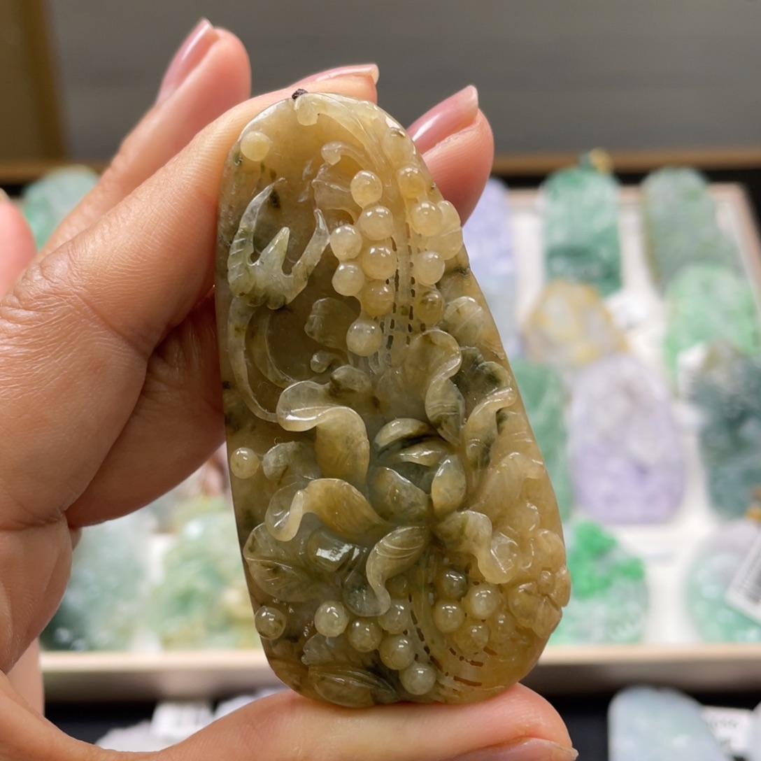 翡翠吊坠(不含链)未镶嵌