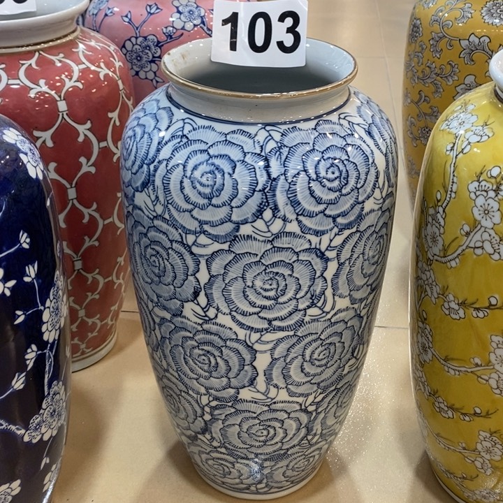 【闪购商品】摆件陶瓷微瑕花瓶摆件