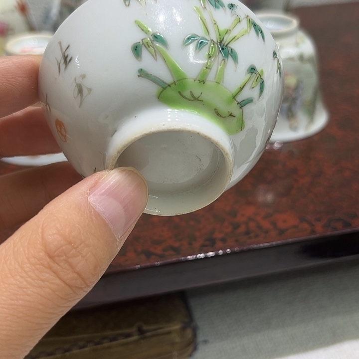 瓷***生瓷片精美的陶瓷摆件……