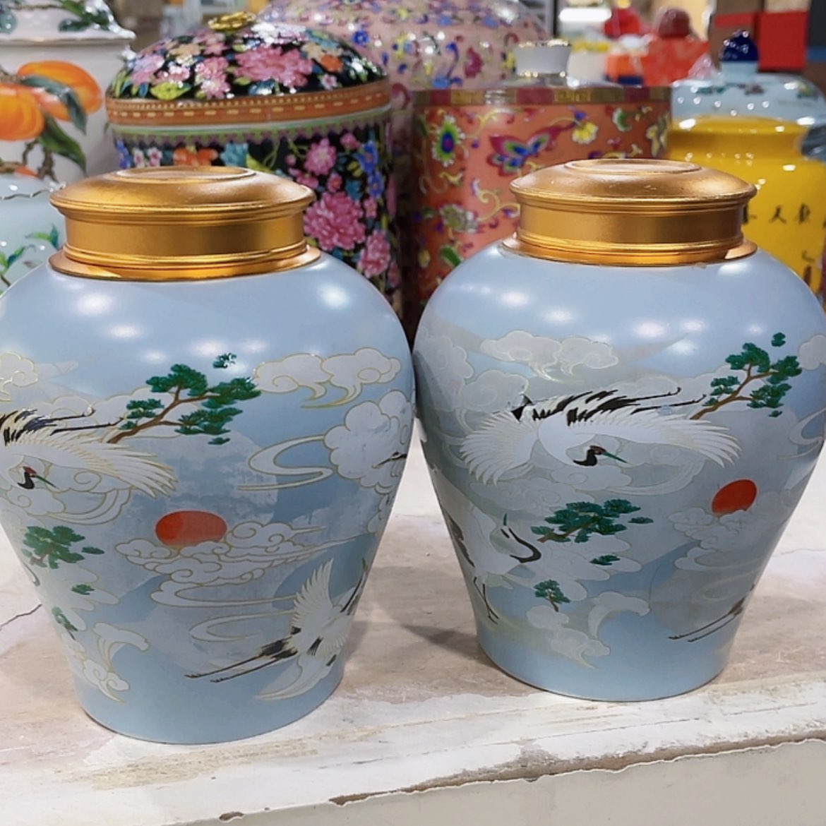 【闪购商品】罐陶瓷茶叶罐密封罐