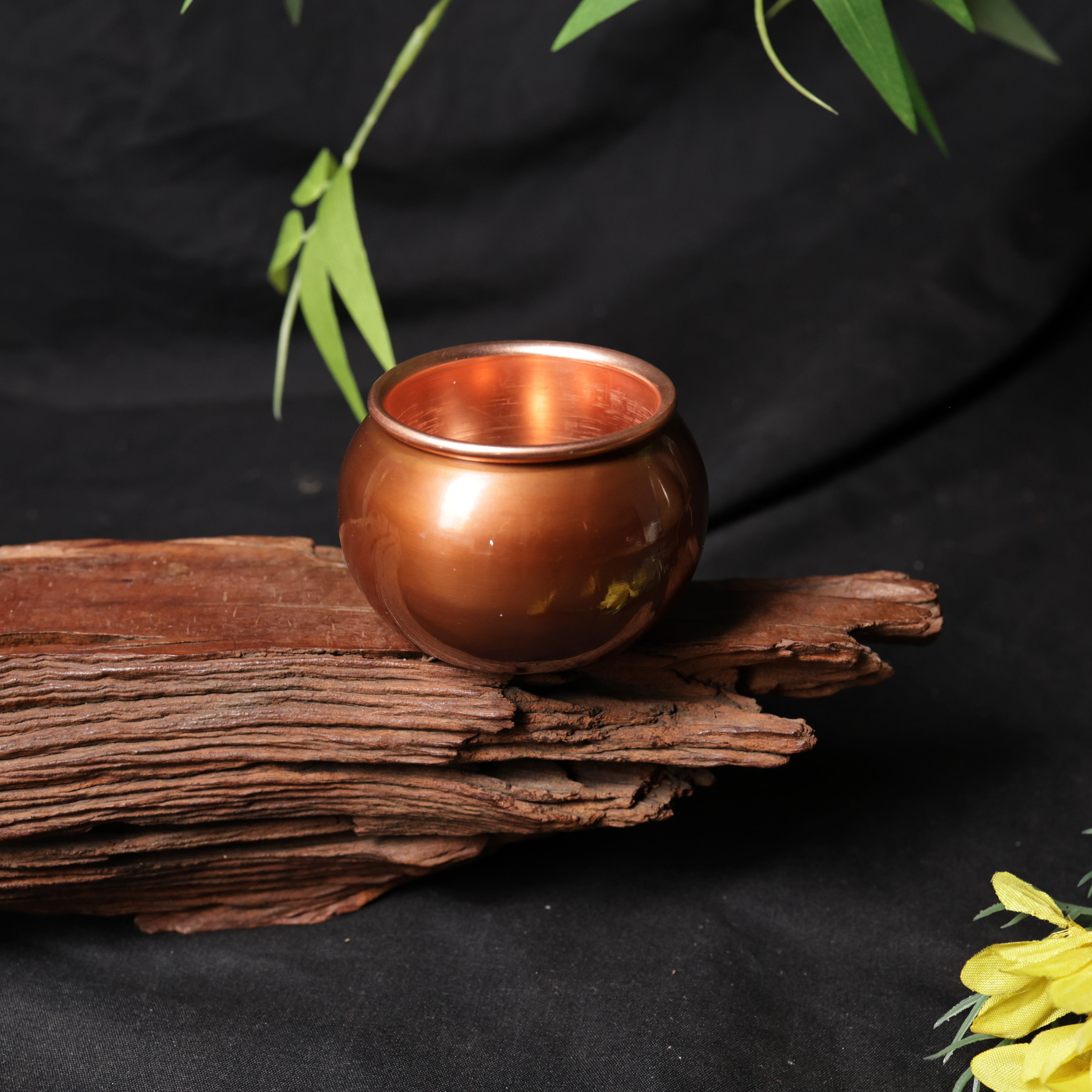 【福器】紫铜收口主人杯（TH020）茶配件