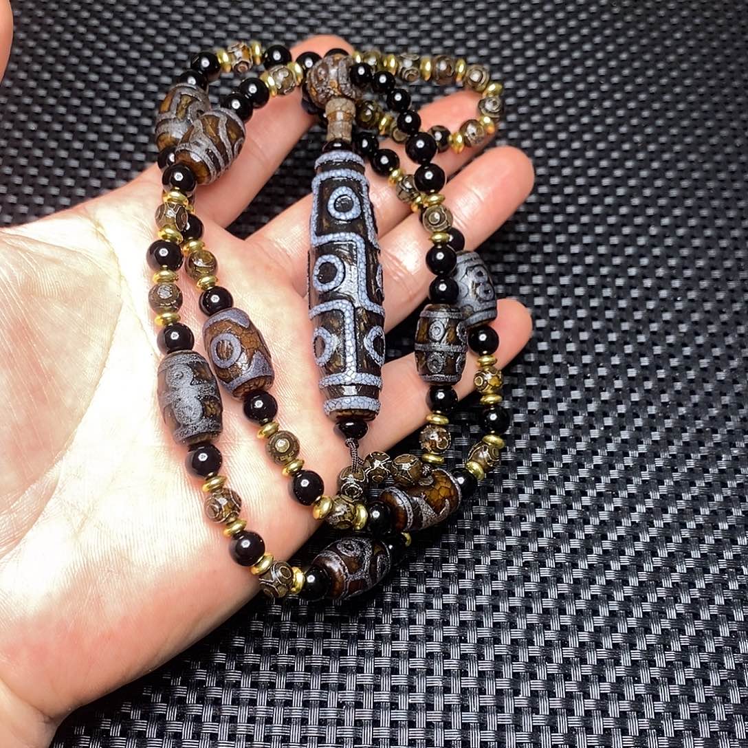 生***汤玛瑙/玉髓未镶嵌手链