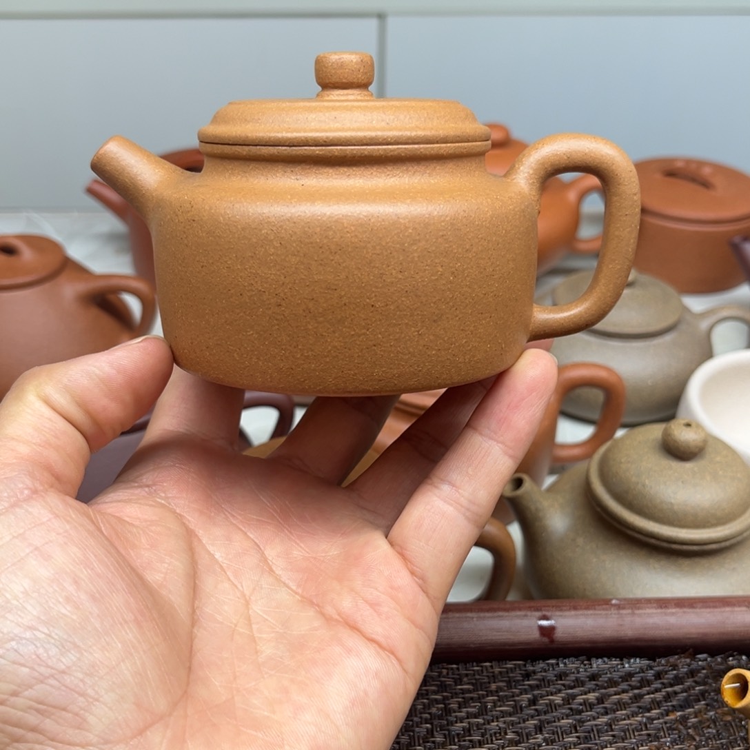 紫砂茶壶德中微瑕200cccc