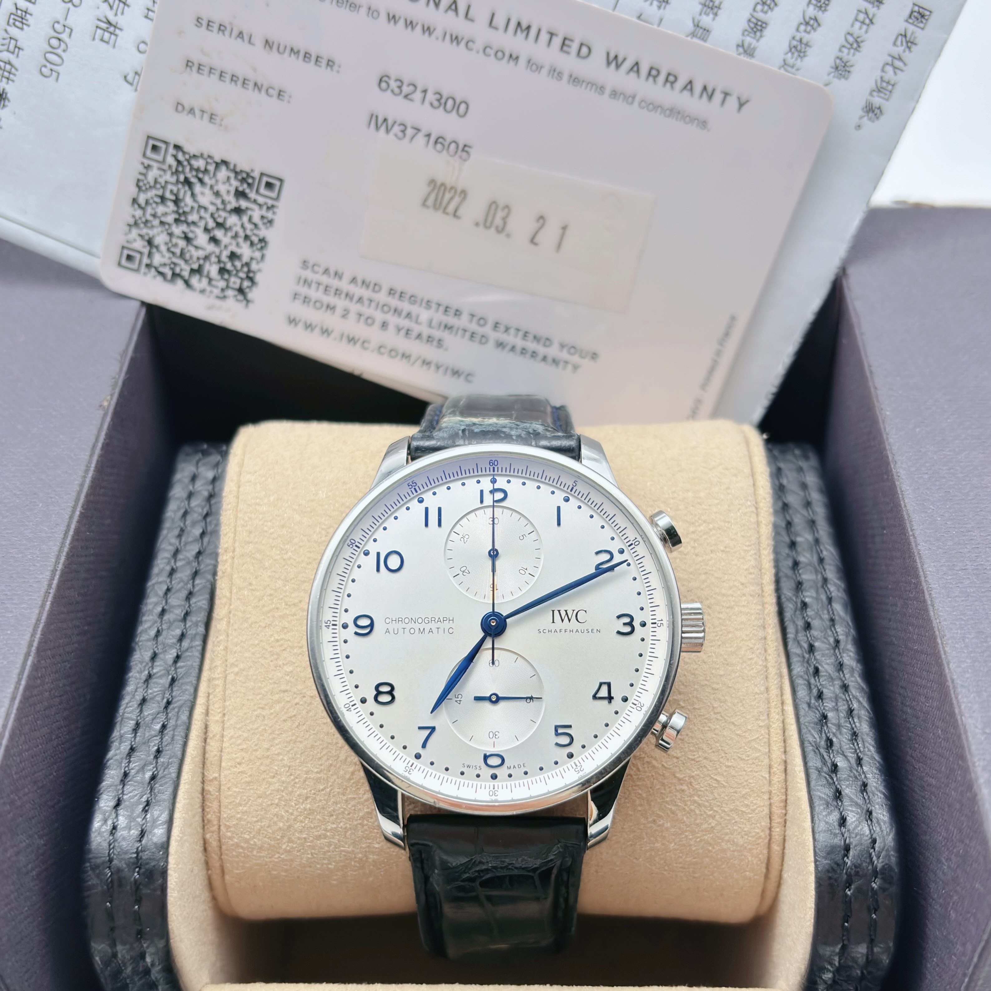 99新 IWC/万国 葡萄牙系列/IW371605/41MM/机械/66700