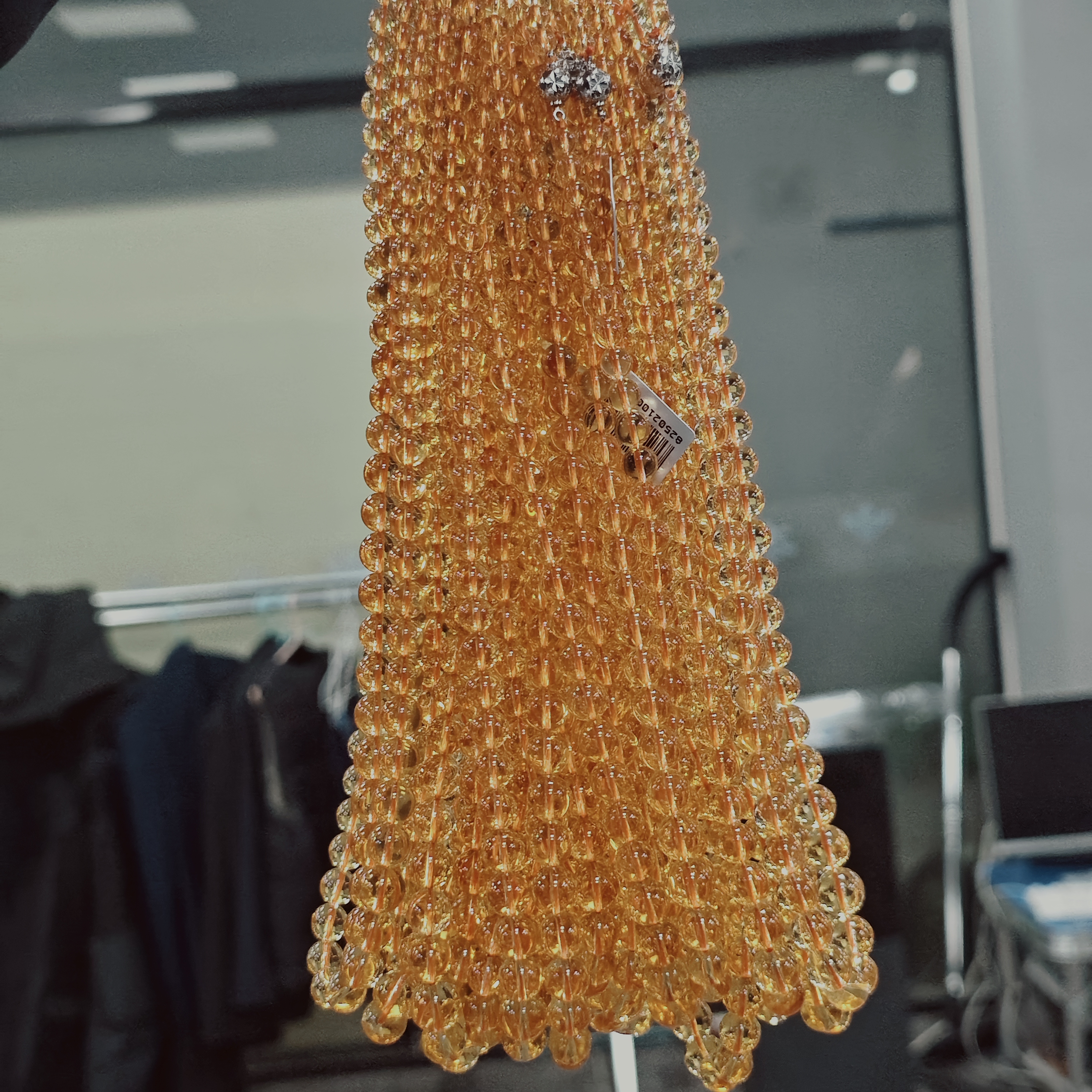 【书记甄选】天然黄水晶塔链 多样性发一件 CK4821