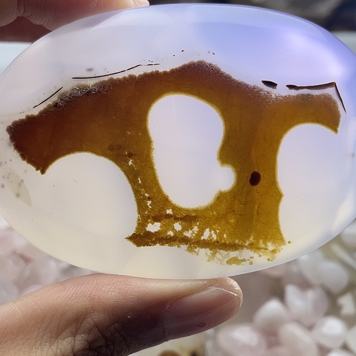 石***歌玛瑙/玉髓合金颈饰