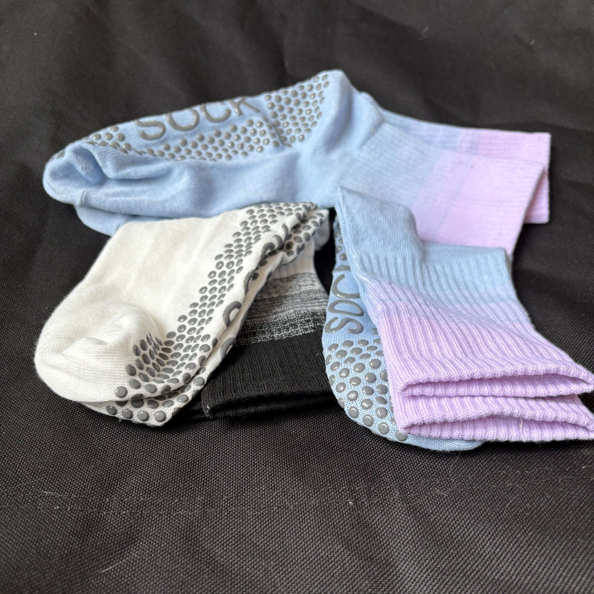 防滑袜子中筒健身