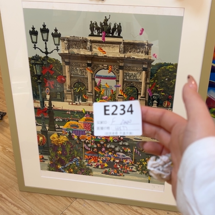 版画F***C回流老物不退不换