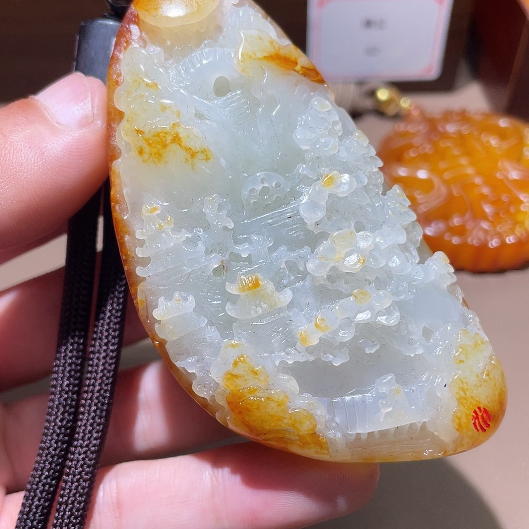 和田玉颈饰未镶嵌Z6