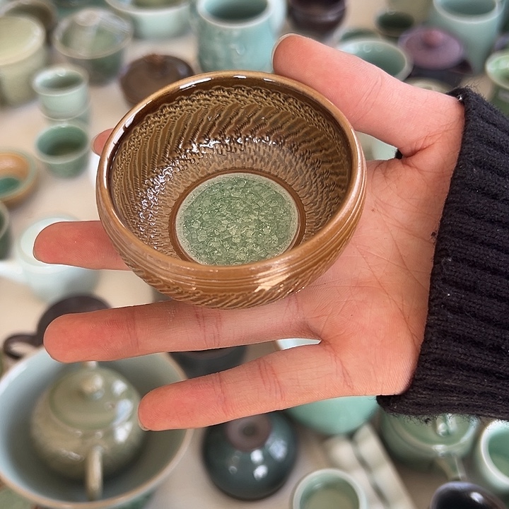 小米茶器龙泉青瓷