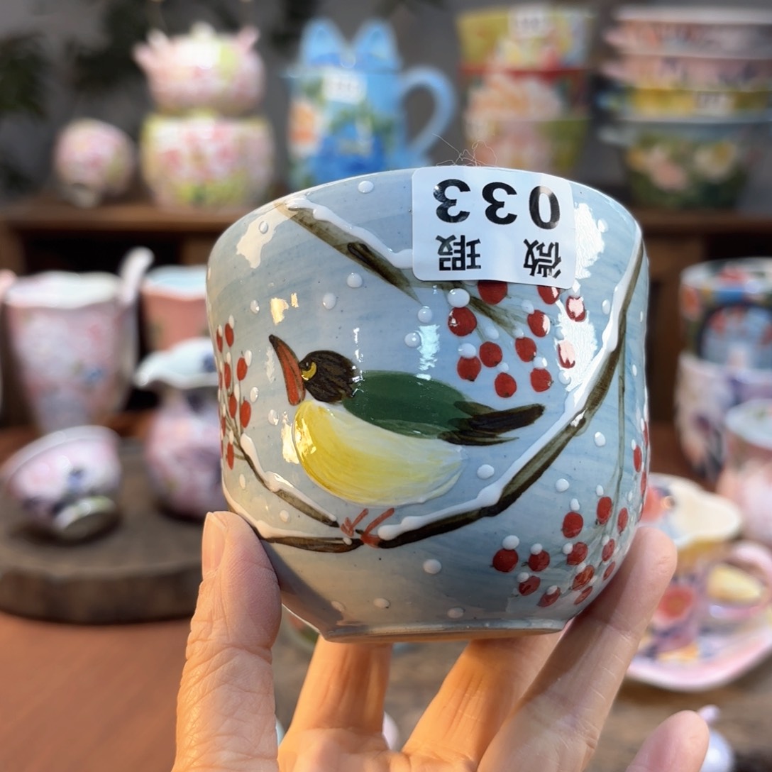 景德镇手绘高温釉下彩陶瓷茶具