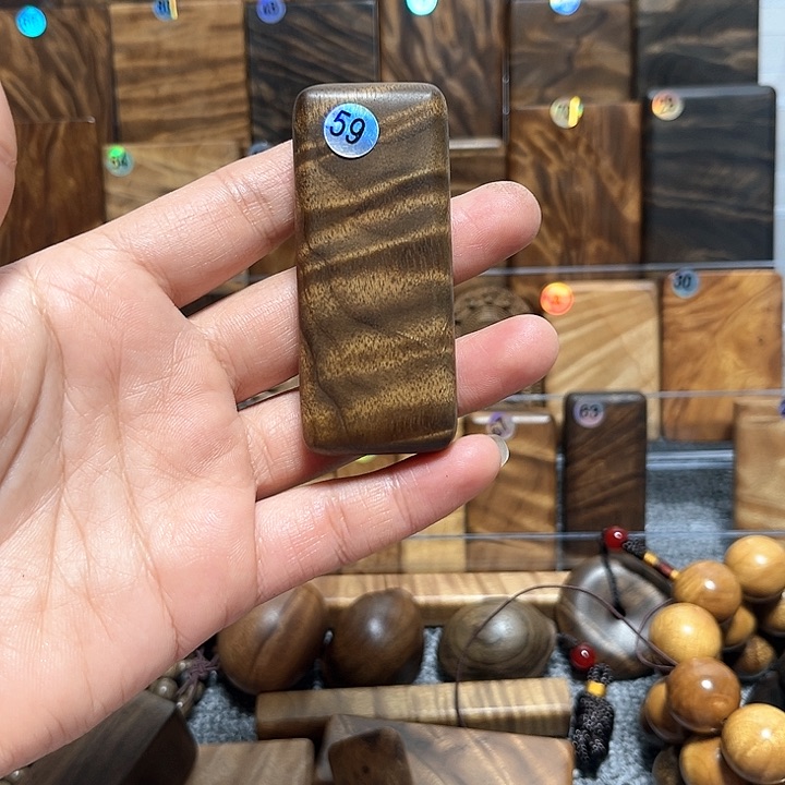 金丝楠把件璞**璟金丝楠木小叶桢楠