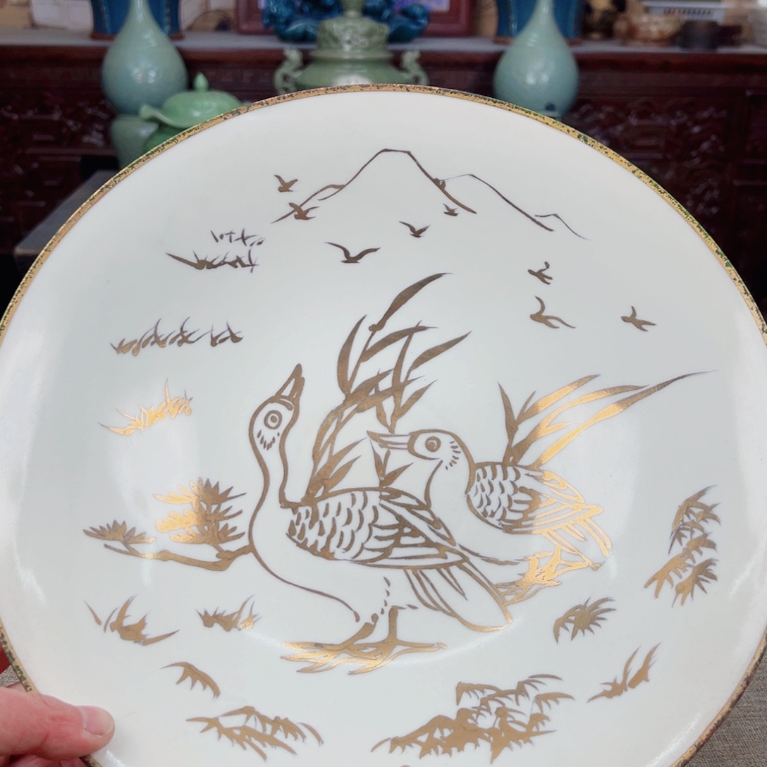 瓷片正能量陶瓷艺术品