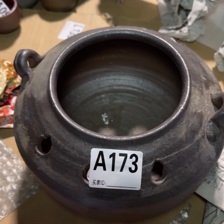 备前烧作品备前烧微瑕