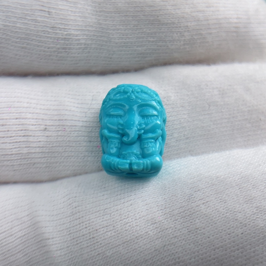 绿松石颈饰未镶嵌卡10-13.5-7.3