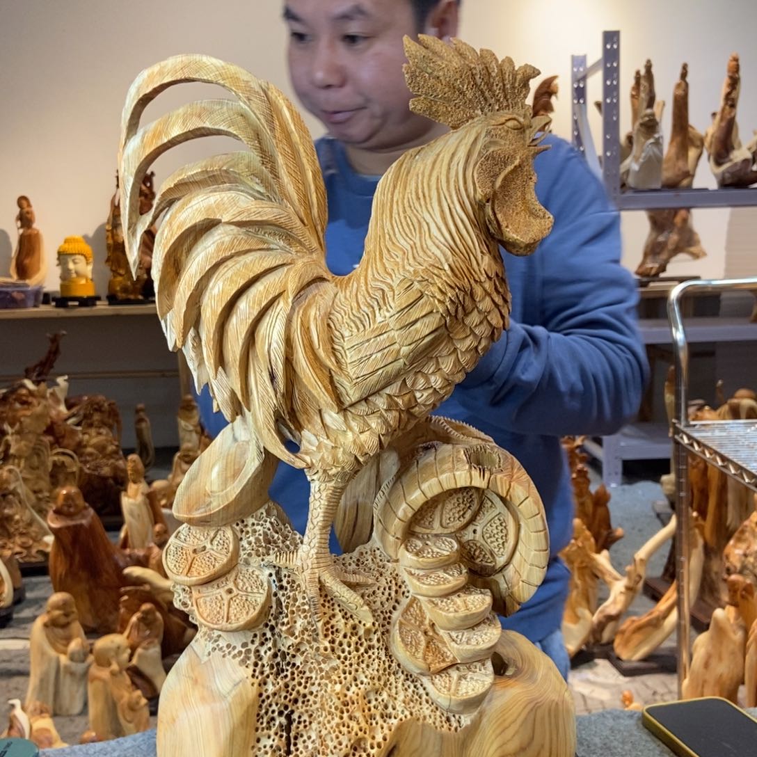 柏木（崖柏）太行崖柏根雕摆件