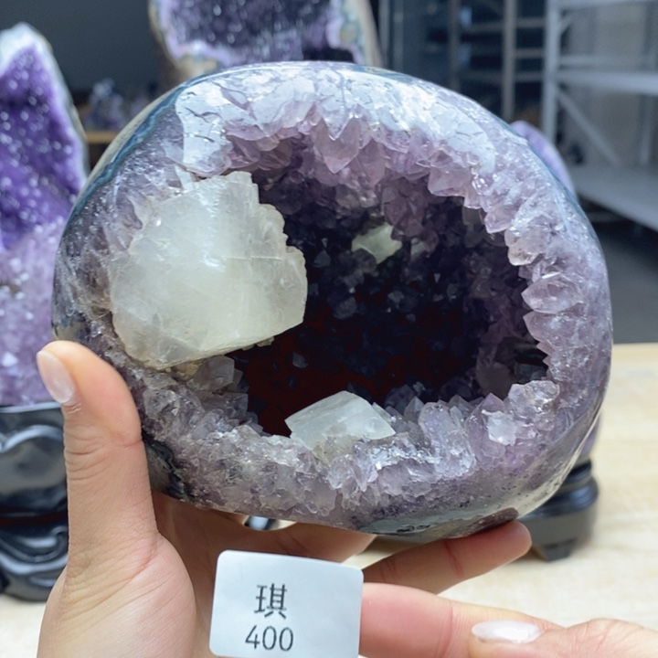 大型摆件（非配饰）未镶嵌紫晶