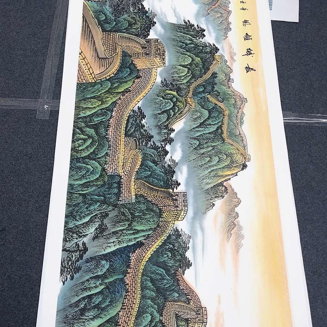 国画国画纯手工作品