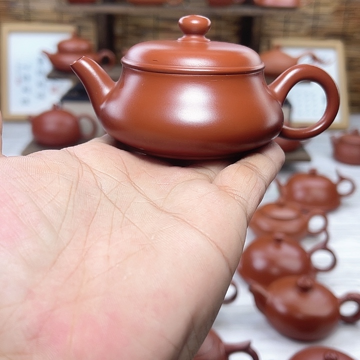 太**船潮州朱泥手拉明炉90毫升