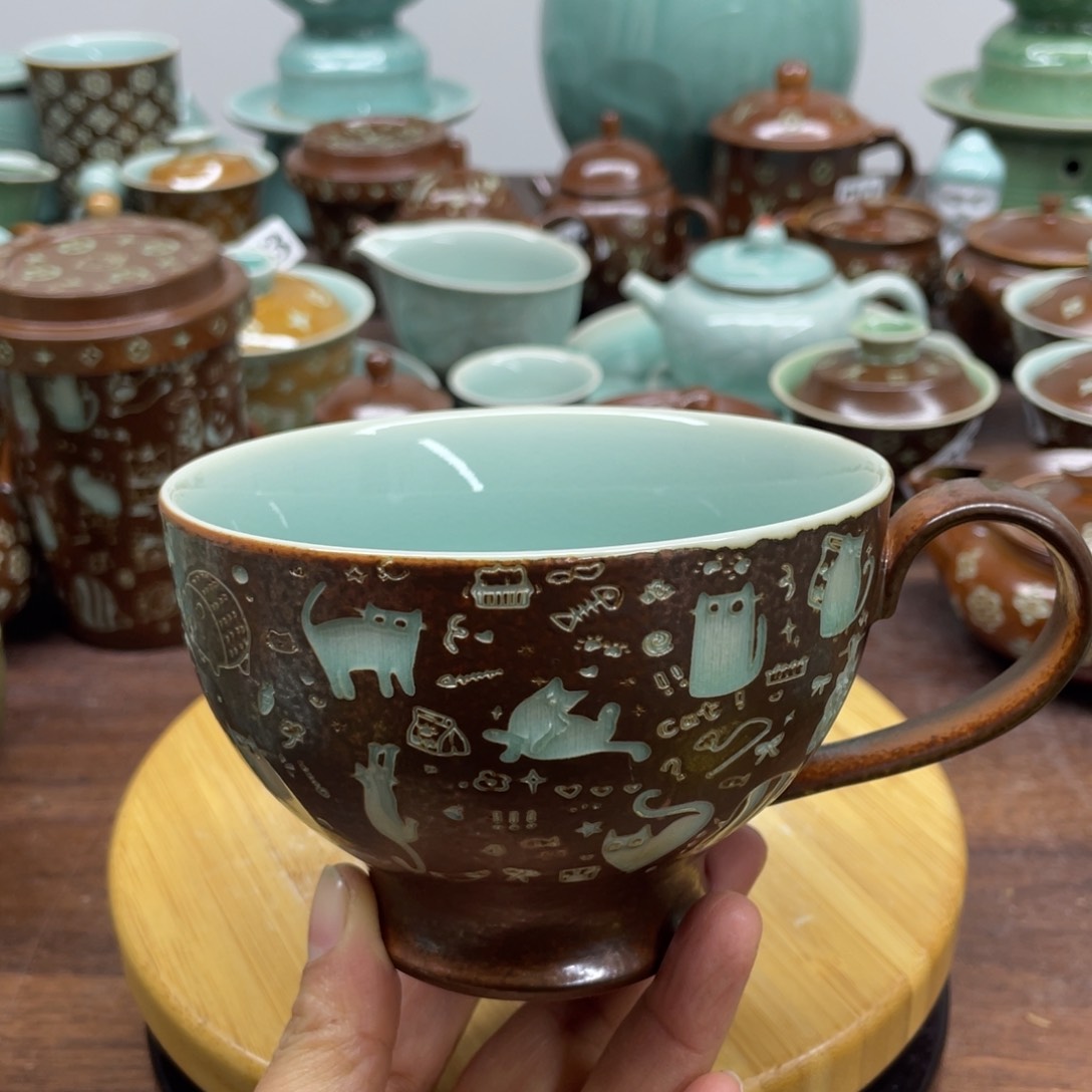 微瑕特价青瓷青瓷