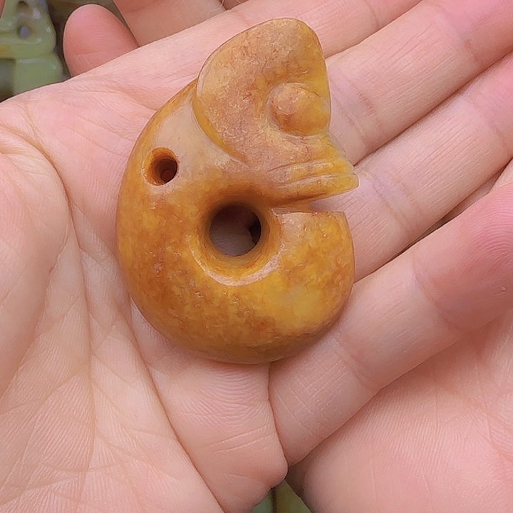 和田玉吊坠(不含链)未镶嵌用****9