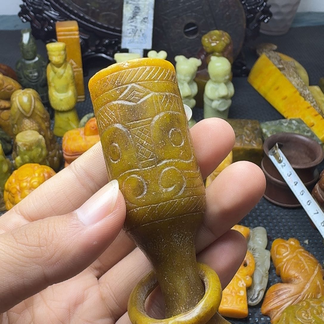 白玉菩提吊坠。。。