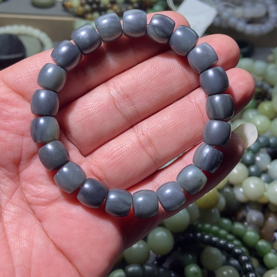 和田玉手链未镶嵌