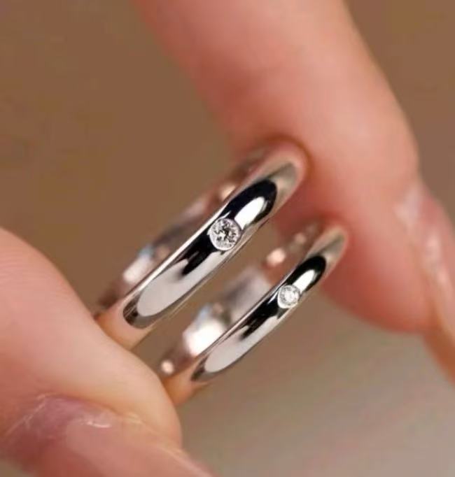 YF相濡以沫女戒钻戒