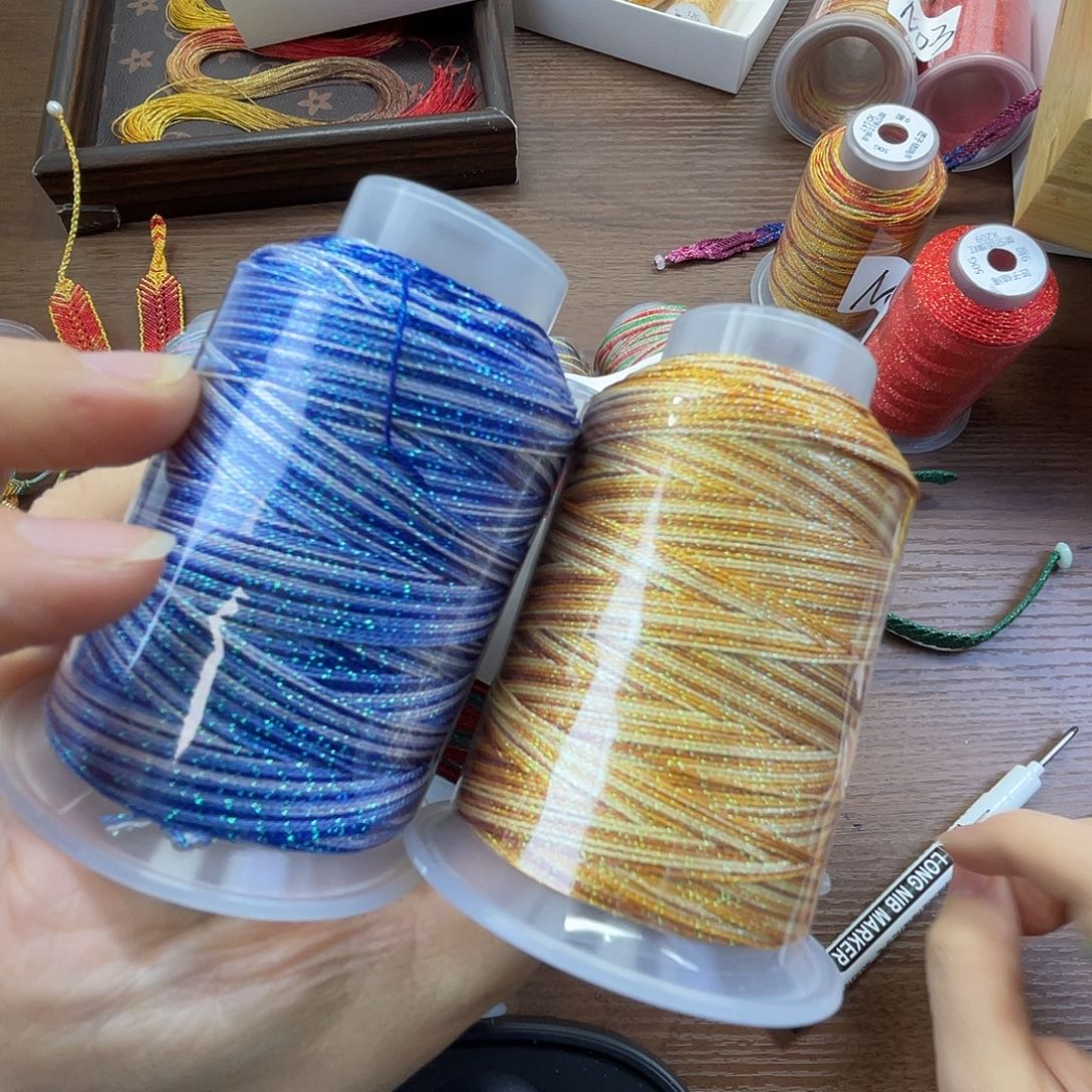 聚酯纤维9股50克蓝药师黄财