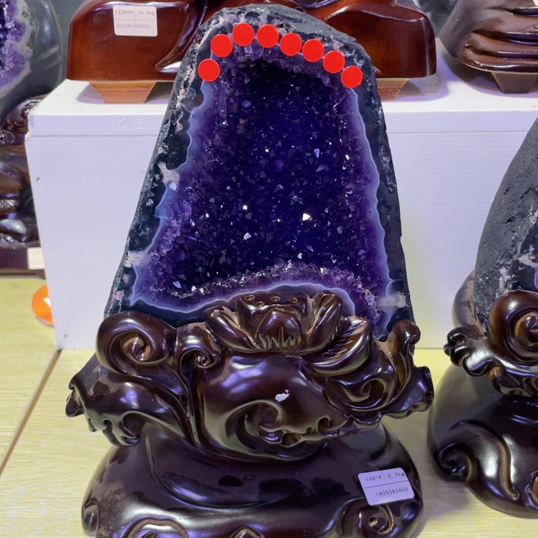 乌拉圭紫水晶摆件