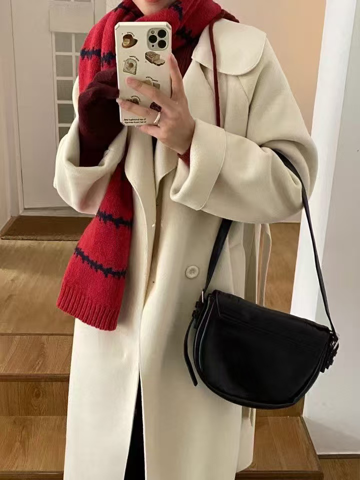 珍姐家腰带款双面呢子外套1281货号