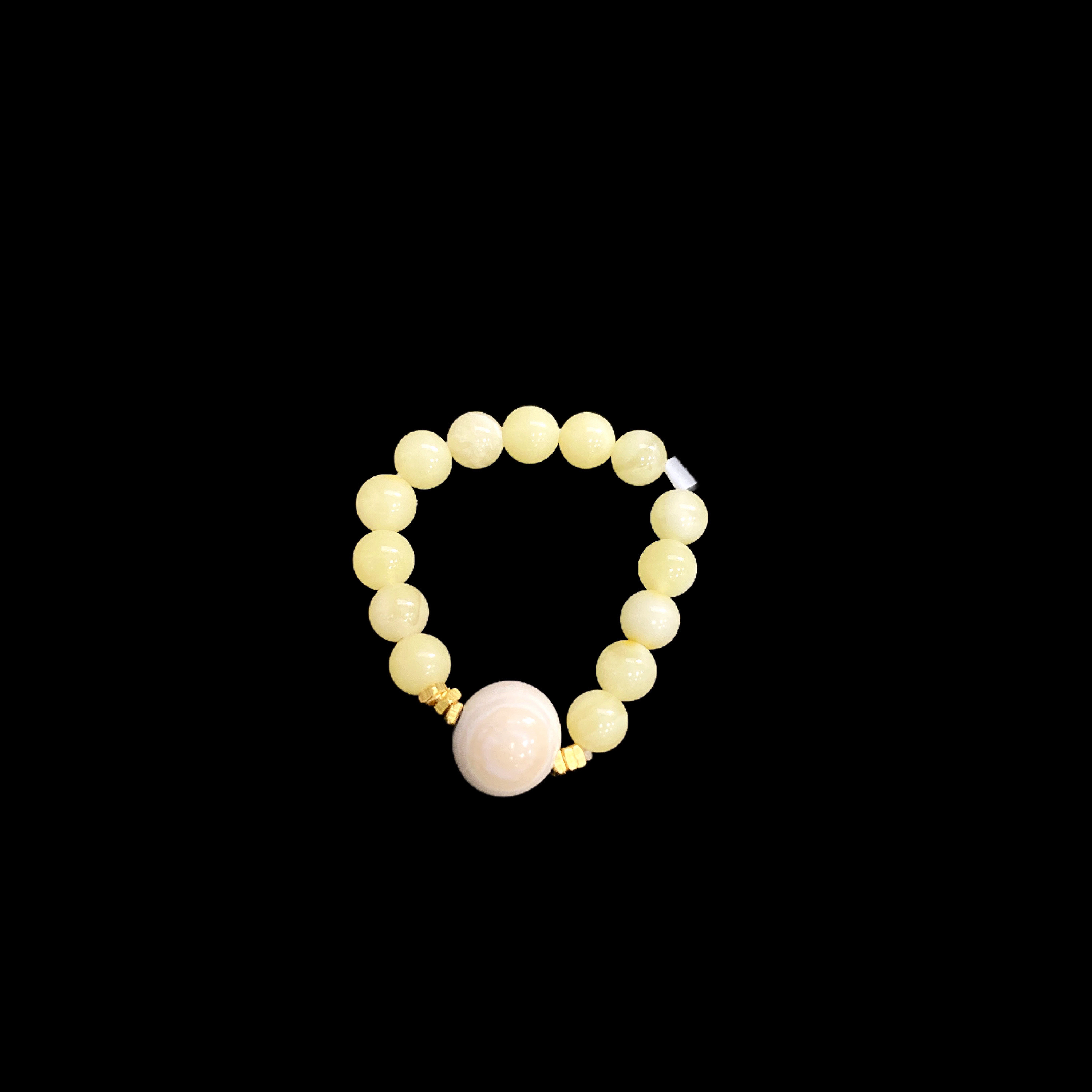 4361-蜜蜡戒圈孤品