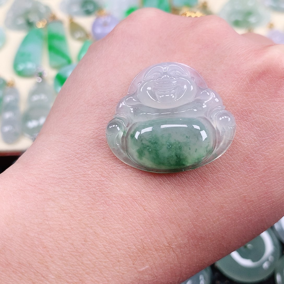 【闪购商品】翡翠吊坠(不含链)未镶嵌佛公