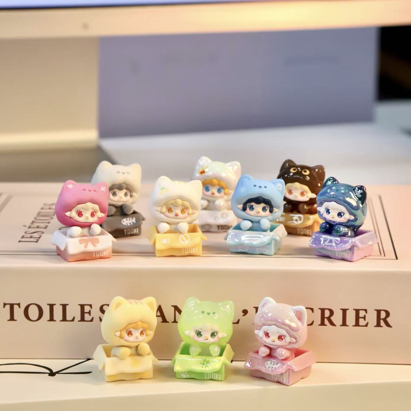 【新品代拆】Yooki氧氧有喵出没系列萌粒盲袋盲盒