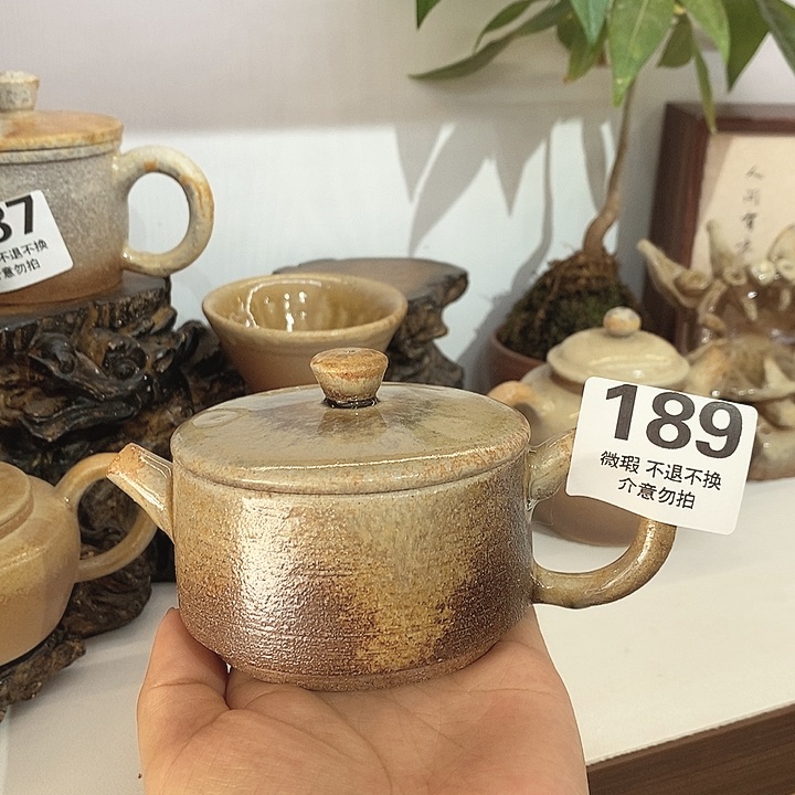 好***满建水紫陶，古法柴烧