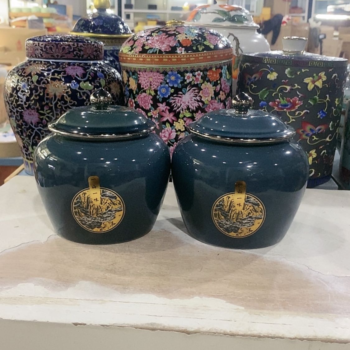 【闪购商品】罐茶叶罐陶瓷茶叶罐