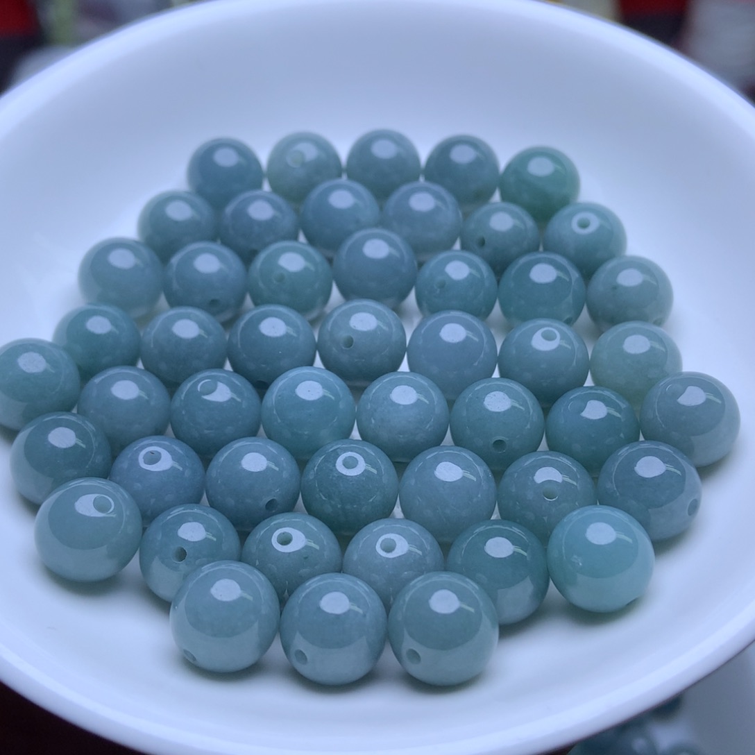 未镶嵌手链翡翠卡10冰蓝水10个