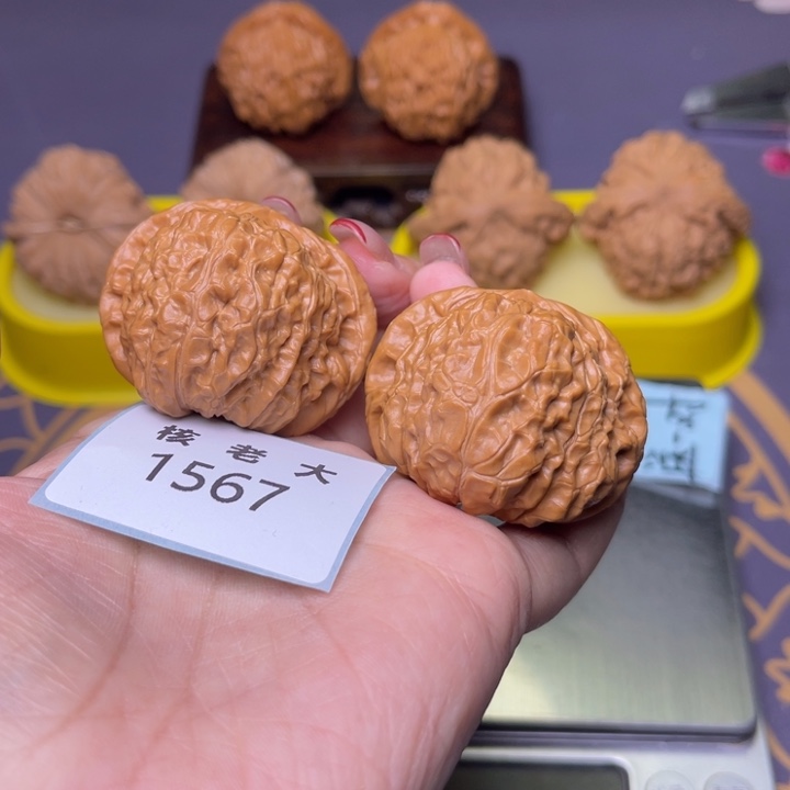 把件文玩核桃南瓜43.1567