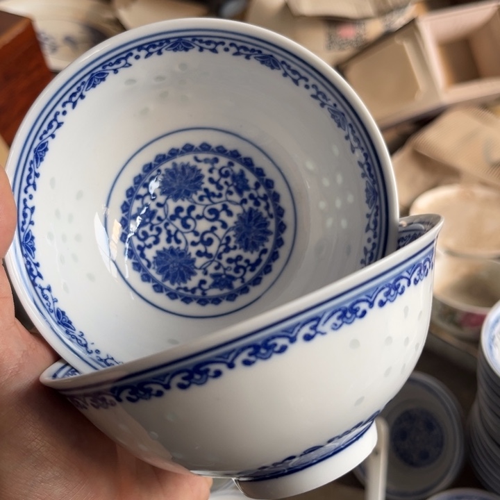 瓷碗景德镇高温细白瓷餐具