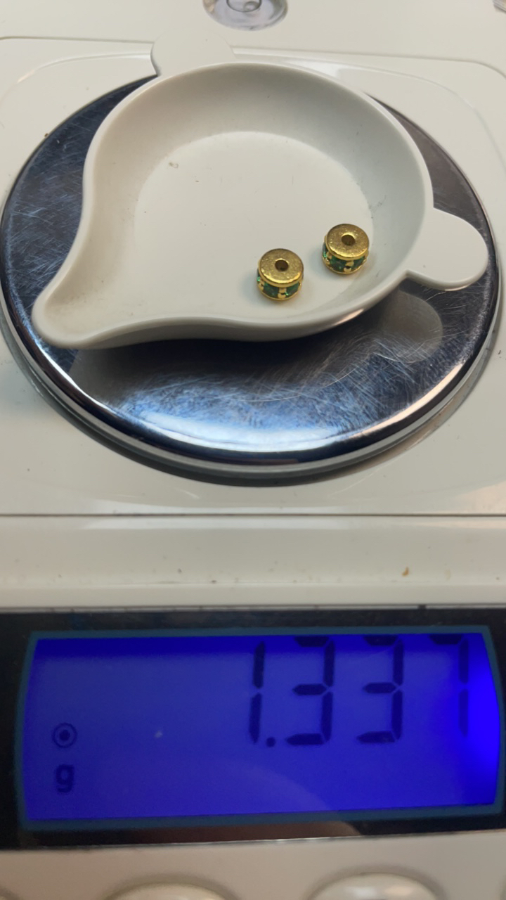 足金999配饰隔片