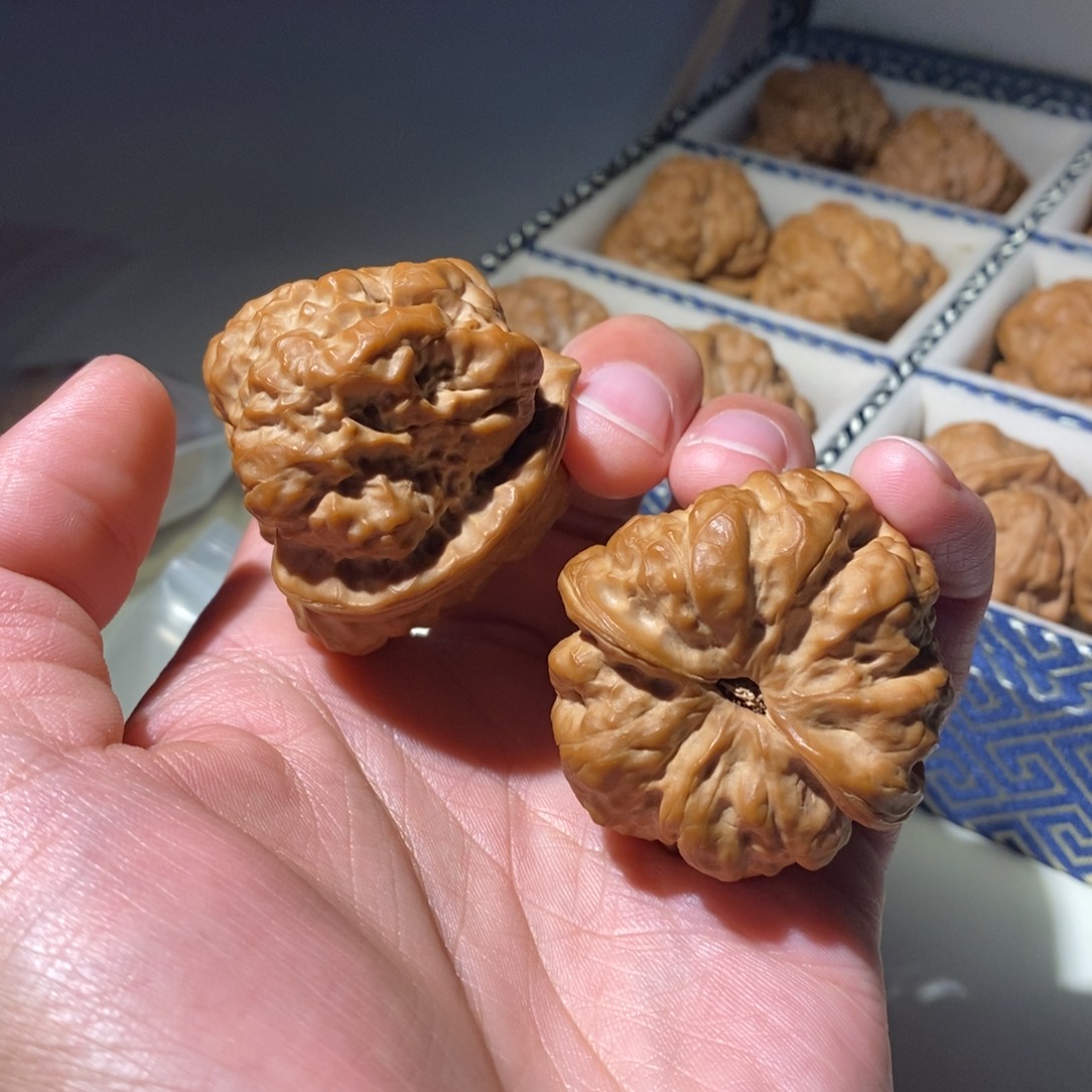 文玩核桃吊坠43三角蛙