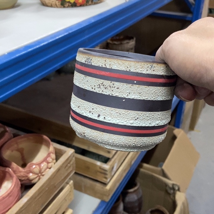 陶瓷花盆单场满9.9发10*8.5