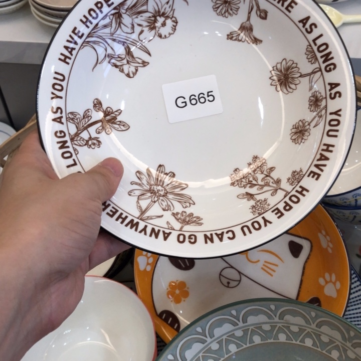 陶瓷微瑕盘碗碟介意