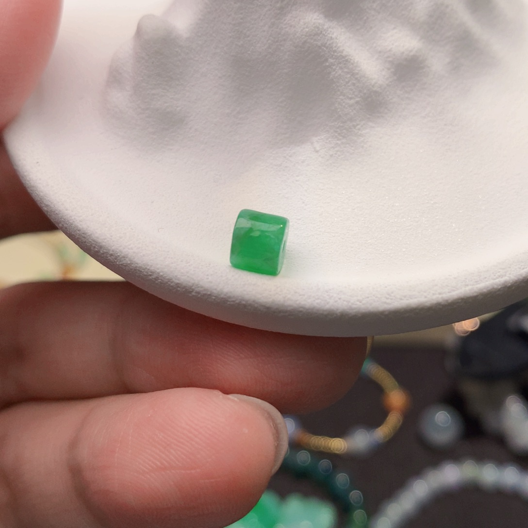 翡翠散珠七彩珠珠9