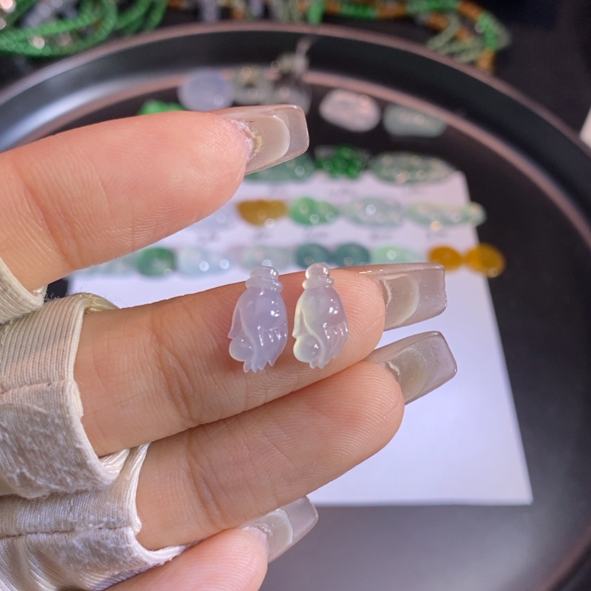 【闪购商品】翡翠挂件未镶嵌佛手