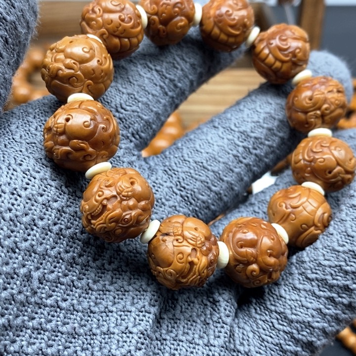 橄榄核手串/手链七**、貔貅手串